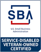 SBA certified Service-Disabled Veteran-Owned Small Business